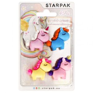 3D Puzzle Erasers 4 Pcs