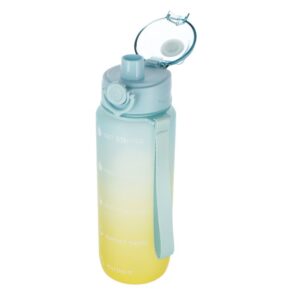 WATER BOTTLE 750 ML , GREEN-BLUE