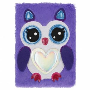 PLUSH NOTEBOOK HEART