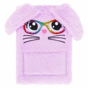 PLUSH NOTEBOOK RABBIT LILY