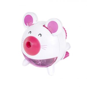 PLASTIC SHARPENER WITH HAND CRANK MOUSE P