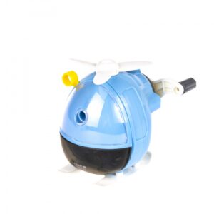 Plastic Sharpener With Hand Crank Helicopter