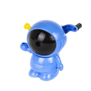 Plastic Sharpener With Hand Crank Cosmonaut
