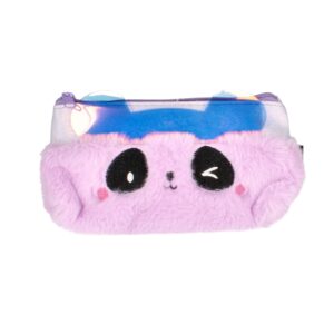 PENCIL CASE STK VIOLET BEAR
