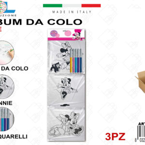 ALBUM PUZZLECOLORI 15CM 3PZ MINN.96/24