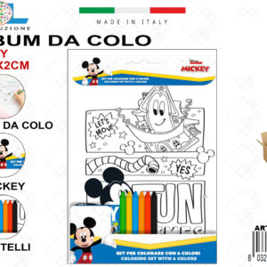 ALBUMCOLORI 20X29X2 MICKEY 48/48