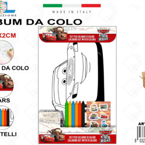 ALBUMCOLORI 20X29X2 CARS 48/48