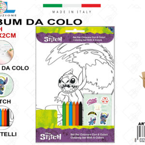ALBUMCOLORI 20X29X2 STITCH 48/48