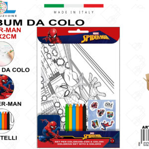 ALBUMCOLORI 20X29X2 SPIDERMAN 48/48