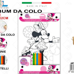 ALBUMCOLORI 20X29X2 MINNIE 48/48