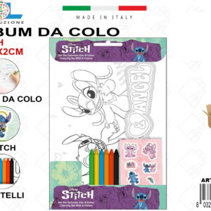 ALBUMCOLORI 20X29X2 STITCH 48/48