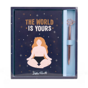 Notebook S3 And Pen The World Is Yours