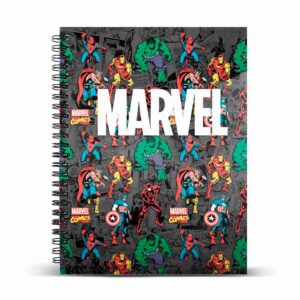MARVEL A4 Notebook Grid Brawl