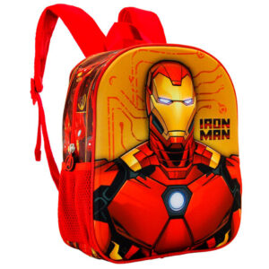 IRON MAN Small 3D Backpack Angry