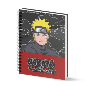 NARUTO A4 Notebook Grid Clouds