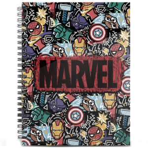 AVENGERS A4 Notebook Grid Fun