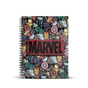 AVENGERS A5 Notebook Grid Fun