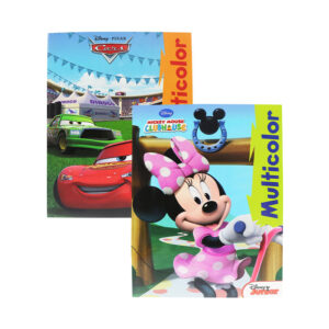 COLOURING BOOK A4 32PAGES 8TITLES