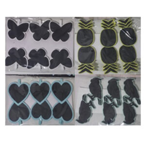 Set of 6 pcs clips blackboard  7cm.
