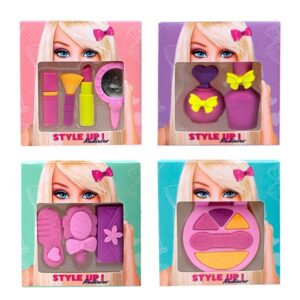 ERASER STYLE UP, 4 DESIGNS ASSORTED