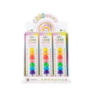 GOOD FEELINGS RAINBOW STACKING MULTI-COLOURED PENCIL, 7 PIECES