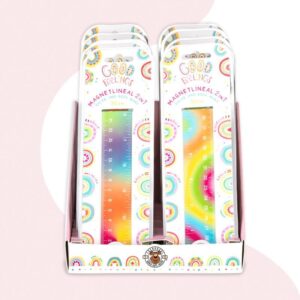 GOOD FEELINGS MAGNETIC RULERS FOLDABLE 30CM, 2 ASSORTED