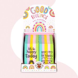 GOOD FEELINGS XXL ERASER FOR GOOD VIBES, 2 ASSORTED