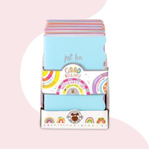 GOOD FEELINGS NOTEBOOK SET OF 4, 4X32 SHEETS