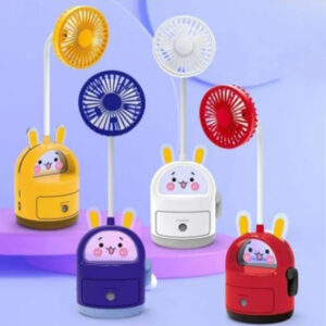 Bunny fan in four MINI colors