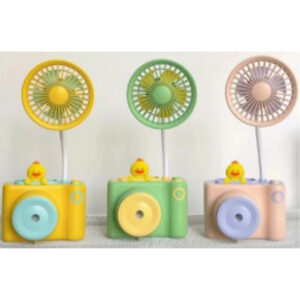 Fan with camera in 3 colors