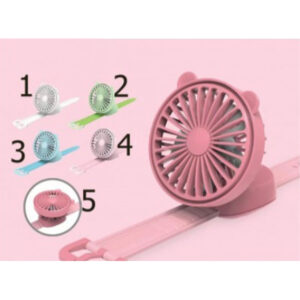 Fan clock in 5 colors