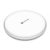 10W FAST CHARGE WIRELESS CHARGING BASE WHITE