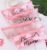 Trasnparent  Pink Pen Bag 8.5×19.5 cm