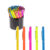 Neon Coloured Metall Pen with Swarovski Stone