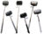 Extendable massage roller with rubber handle, ca. 51 cm