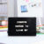 Illuminated letter board with plastic frame & plastic board (incl. 200 letters) ca. 21 x 29 cm, for 3 mignon batteries (AA)