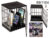 Black/grey coloured Mobile Phone Jail, ca. 15 x 19 cm, incl. lock with two keys