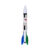 Pen, rocket, 4 colours ass. cartridge, ca. 33 cm