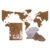 Pinboard, World Map Puzzle, ca. 36  x 27 cm