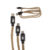 USB Cable, Rope For iPhone, Micro USB & Typ C, 1 m