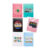 Spiral bound book, VSCO Girl, with 80 pages ruled, A6 format