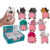 Mobile phone bum sticker, ca. X cm, 4 ass., set of 2 in polybag, 36
sets per display