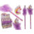Pencil with eraser, Fluffy Unicorn, approx. 18,5 cm, on card, 36 pcs. per display