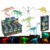 DIY Dinosaur Skeleton Assembly Kit, approx. 10 cm, Glow in the Dark, 6 ass. (T-Rex, Brachiosaurus, Triceratops, Stegosaurus, Spinosaurus, Pterosaur) ABS, in gift box, 24 pcs. per display