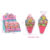 PEARL SET IN ICECREAMSHAPED CASE BOX 12 PCS 14X7CM