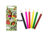 COL PENCILS 6PCS SHORT FARM ANIMALS