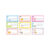 Notebook Stickers 9 Pcs Black&Blue Kids