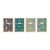Exercise  Book A5 60# M 70G Metallic Gold