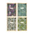 Hardcover Notebook A4 96# M 70G Metallic Gold