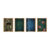 Hardcover Notebook A6 96 = Metallic Gold